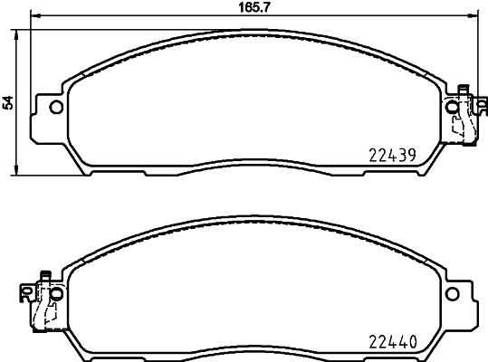 Remblokset Mintex MDB3914