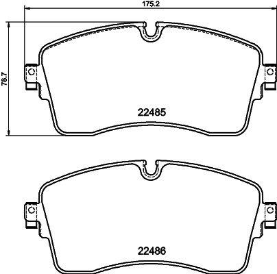 Remblokset Mintex MDB3461