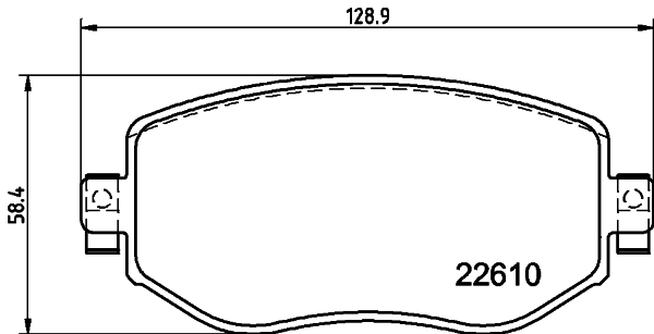 Remblokset Mintex MDB3986