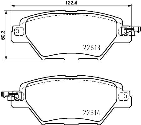 Remblokset Mintex MDB4087