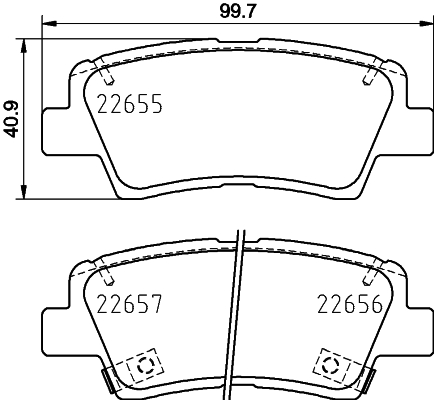 Remblokset Mintex MDB4021