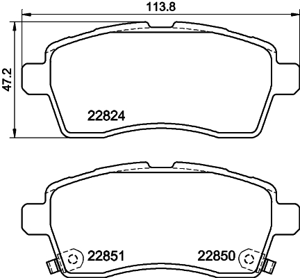 Remblokset Mintex MDB4029