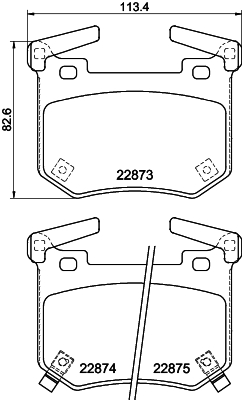 Remblokset Mintex MDB4117