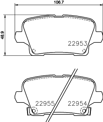 Remblokset Mintex MDB4204