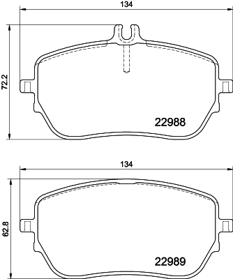 Remblokset Mintex MDB4111