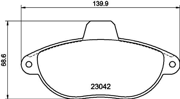 Remblokset Mintex MDB1815