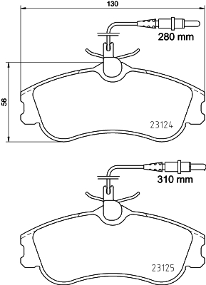 Remblokset Mintex MDB1812