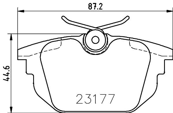 Remblokset Mintex MDB1876