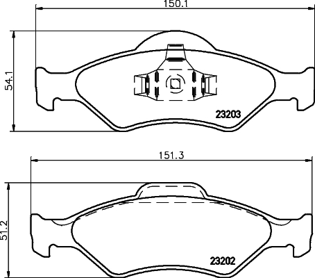 Remblokset Mintex MDB2060