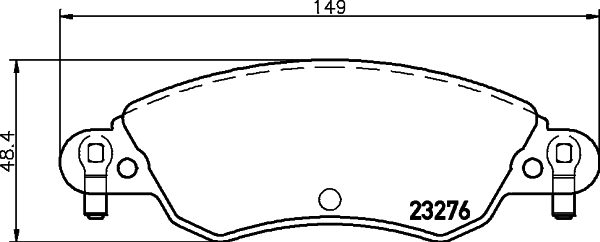 Remblokset Mintex MDB2189