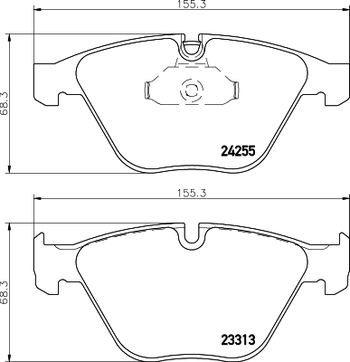 Remblokset Mintex MDB2960