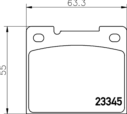 Remblokset Mintex MDB1723