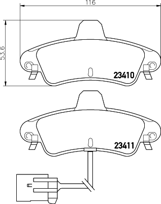 Remblokset Mintex MDB2149