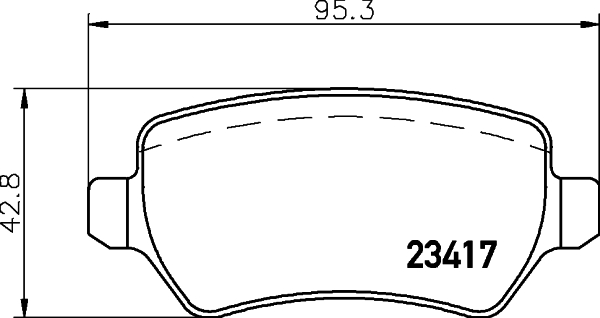 Remblokset Mintex MDB2223