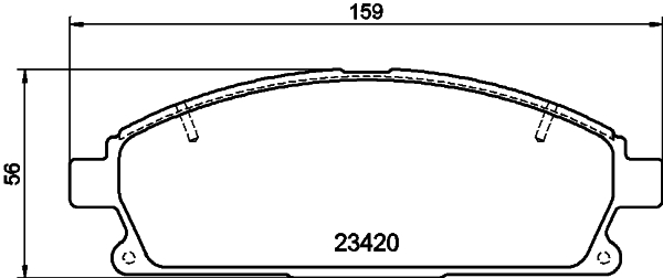 Remblokset Mintex MDB3735