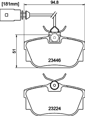 Remblokset Mintex MDB2096