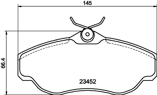 Remblokset Mintex MDB1701