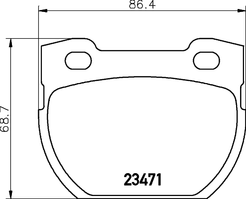 Remblokset Mintex MDB2579