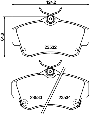 Remblokset Mintex MDB2082