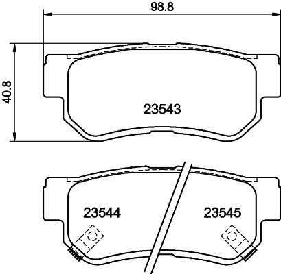 Remblokset Mintex MDB2036