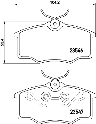 Remblokset Mintex MDB2127