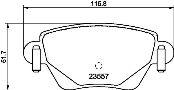 Remblokset Mintex MDB2081