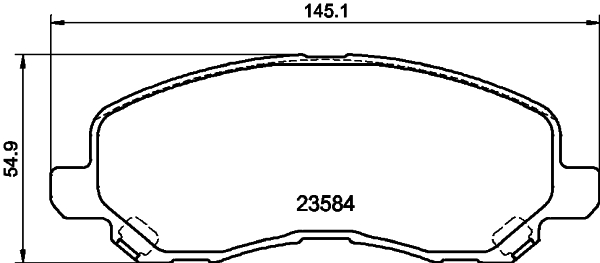 Remblokset Mintex MDB2134