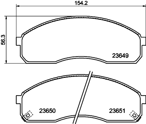 Remblokset Mintex MDB2119