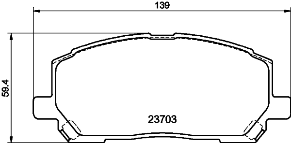 Remblokset Mintex MDB2211