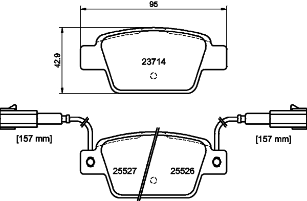 Remblokset Mintex MDB3303