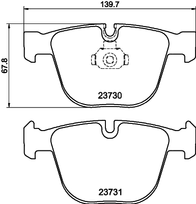 Remblokset Mintex MDB2765