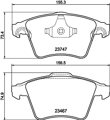 Remblokset Mintex MDB2942