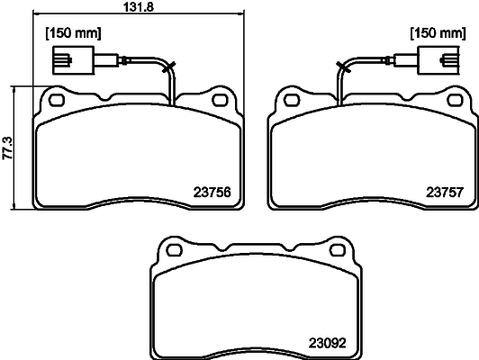 Remblokset Mintex MDB3408