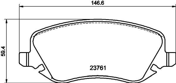 Remblokset Mintex MDB2362