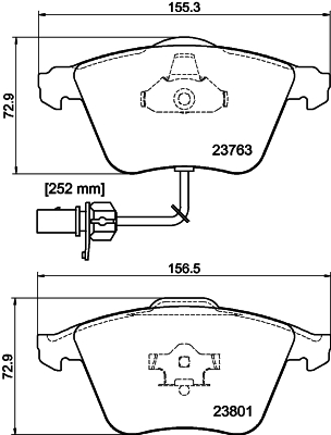 Remblokset Mintex MDB2648