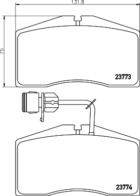 Remblokset Mintex MDB2356