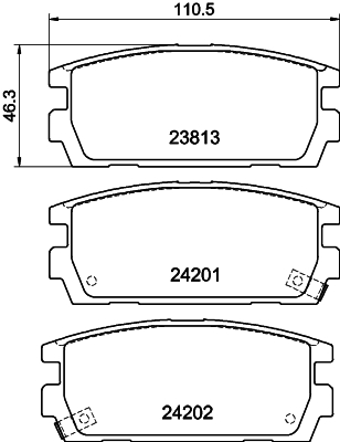 Remblokset Mintex MDB2665