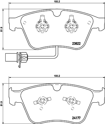 Remblokset Mintex MDB3181