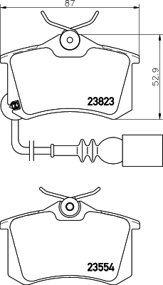 Remblokset Mintex MDB2566