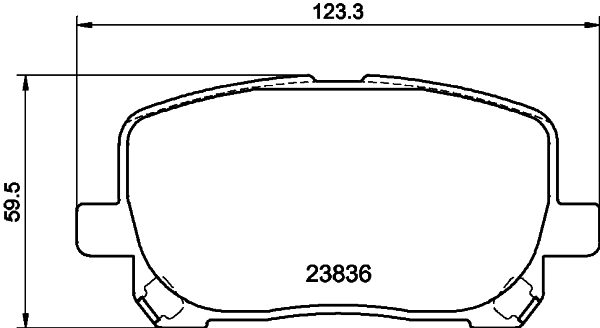 Remblokset Mintex MDB2266