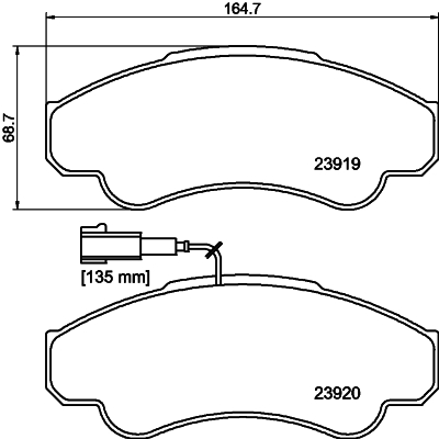 Remblokset Mintex MDB2329