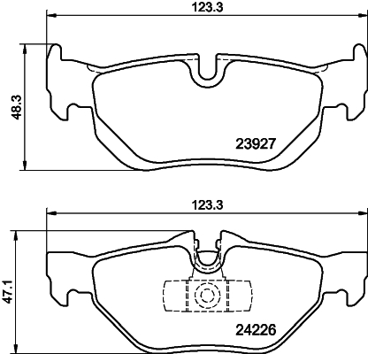 Remblokset Mintex MDB3449