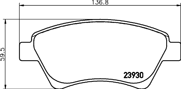 Remblokset Mintex MDB2327