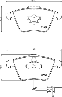 Remblokset Mintex MDB2694