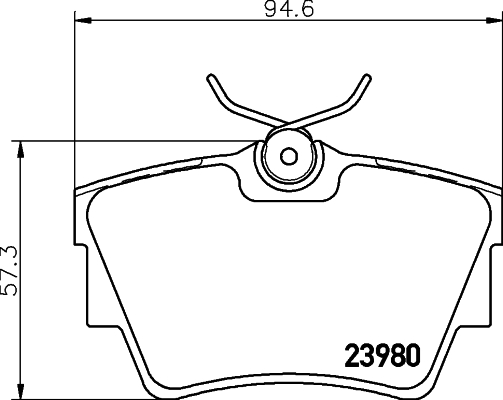 Remblokset Mintex MDB2258