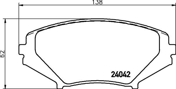 Remblokset Mintex MDB2589