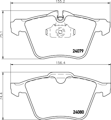 Remblokset Mintex MDB3263