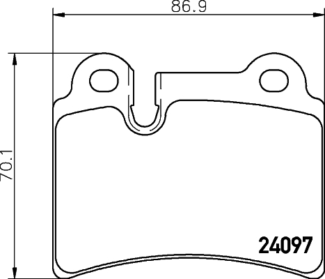 Remblokset Mintex MDB2740