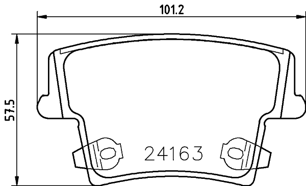 Remblokset Mintex MDB2695