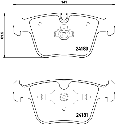 Remblokset Mintex MDB2928